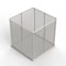 Anysizebasket Rectangular Wire Mesh Basket: 10Lx10Wx10H, 304 SS, 3/16 Rod Frame, No Handles, Mesh: 30 x .012 TMT-100100100-N30S - alternate 1